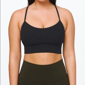 Flow Y Bra Long Line Nulu Light Support Lululemon